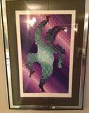 "The Juggler", Victor Vasareley, signed, numbered print