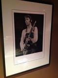 Barrie Wentzell signed, numbered photograph of Eric Clapton