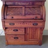 Antique cylinder desk