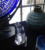 Signed art glass items