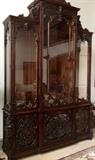 Antique Italian Vitrine, 10-feet