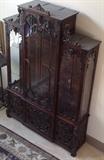 Antique 10-foot Italian Vitrine, overview 