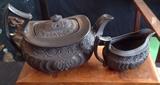 Antique black basalt Wedgwood