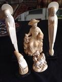 Antique Ivories, Walrus Billiken carving