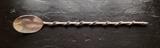 Antique sterling hand-wrought cocktail stirrer