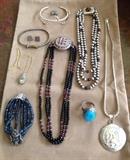 Collection, gold, sterling, Tiffany jewelry