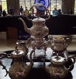 Antique British Sterling Silver tea service