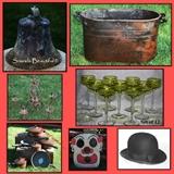Ranch Bell; Boiler; Bohemian Stemware; Bean Bag Toss; Bowler Hat