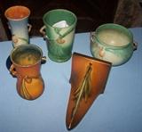 Assortment of Roseville Pottery