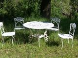 Vintage Iron Patio Set