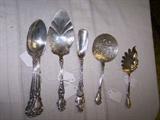 Sterling Flatware Pieces - Chantilly - Gorham; Wallace - Violet