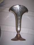 Shreve Sterling Fan Vase