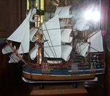 endeavour model ship