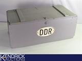 1943 Wood Trunk with East Germany, Deutsche Demokratische Republik&nbsp;(DDR) Sign on Front&nbsp;
