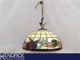 Tiffany&nbsp;Style Glass Hanging Chandelier
