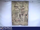 Antique&nbsp;Hand Woven Hanging Tapestry
