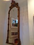 French Regency Gilded Mirror w/original mercury glass.