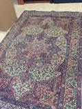 Persian Rug Keman Lavar early 20th Century 89" x 55"