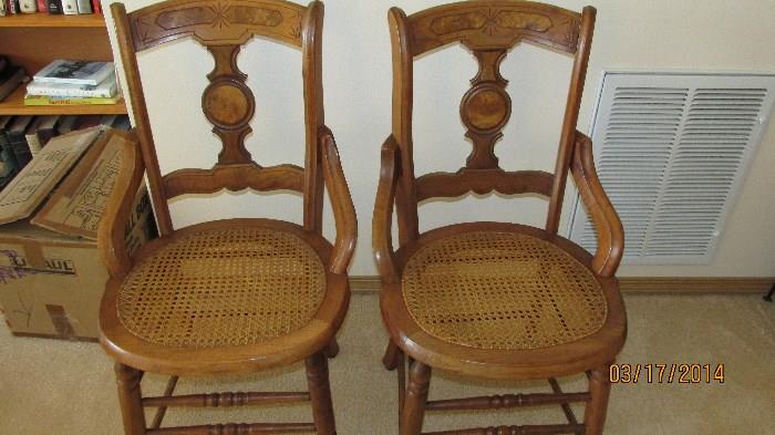ANTIQUE CHAIRS (2)