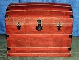 Leather Steamer Chest