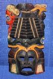Wood Decorative African Ceremonial Mask