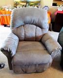 Comfortable Overstuffed Recliner with overstuffed Padded arms and overstuffed back