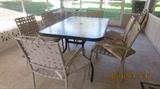 just in time for spring this great patio set