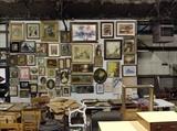 Antique art and prints and frames. 