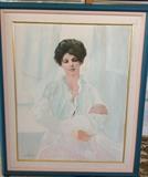 30"x24"o/c Mother & Child; Paul MacWilliams (1976) - Heisman Gallery