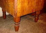Vintage butcher block