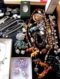 Jewelry: Gold, Sterling Silver, vintage Weiss, costume jewelry