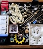 Jewelry: Gold, Sterling Silver, vintage Weiss, costume jewelry