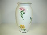 White Floral Vase