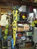 Garage (Inside) Large gauge cord-stuff