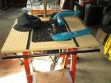 Garage (Inside)  Table saw