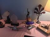 Art deco style lamps