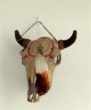 SOLD Decorated Southwestern skull