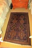 Wool area rug