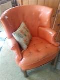 Oh my....a blurry orange chair.....I have a cold people!