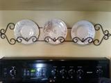 Adorable plate rack with adorable plates!