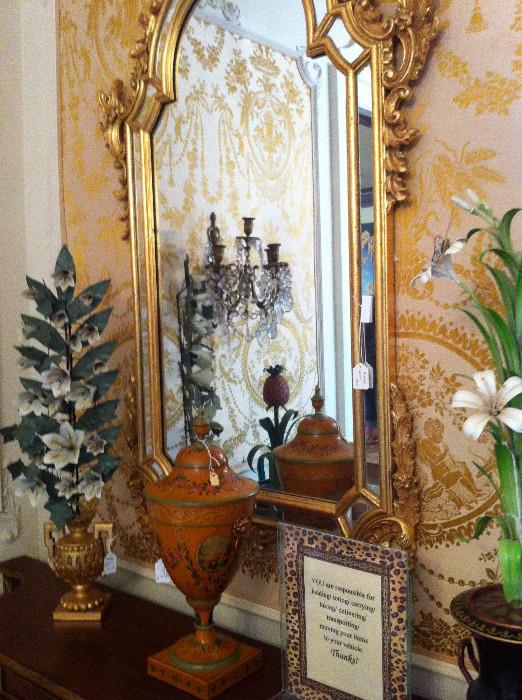                           1 of many ornate mirrors