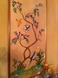                              1 of 2 bird wall panels