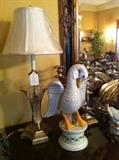    1 of many lamps, mirrors, and other decorative items