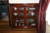 Small curio cabinet
