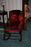 Folding Antique Rocker
