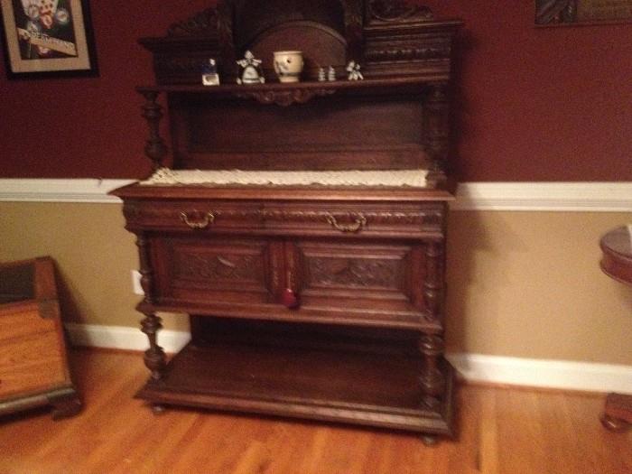 Antique sideboard/buffet