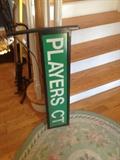 Players Ct. street sign