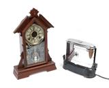 Shelf Clock & Toaster