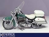 Franklin Mint 1:24 Die-cast 1976 Harley-Davidson Electra Glide Motorcycle

