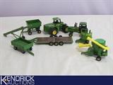 Ertl 1:64 Die-cast John Deere Farming Toys Lot
